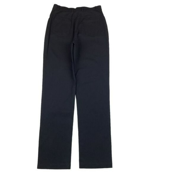 St. John Sport Womens Black Pants Size 4 Made In USA Dry Clean Only - Picture 3 of 10
